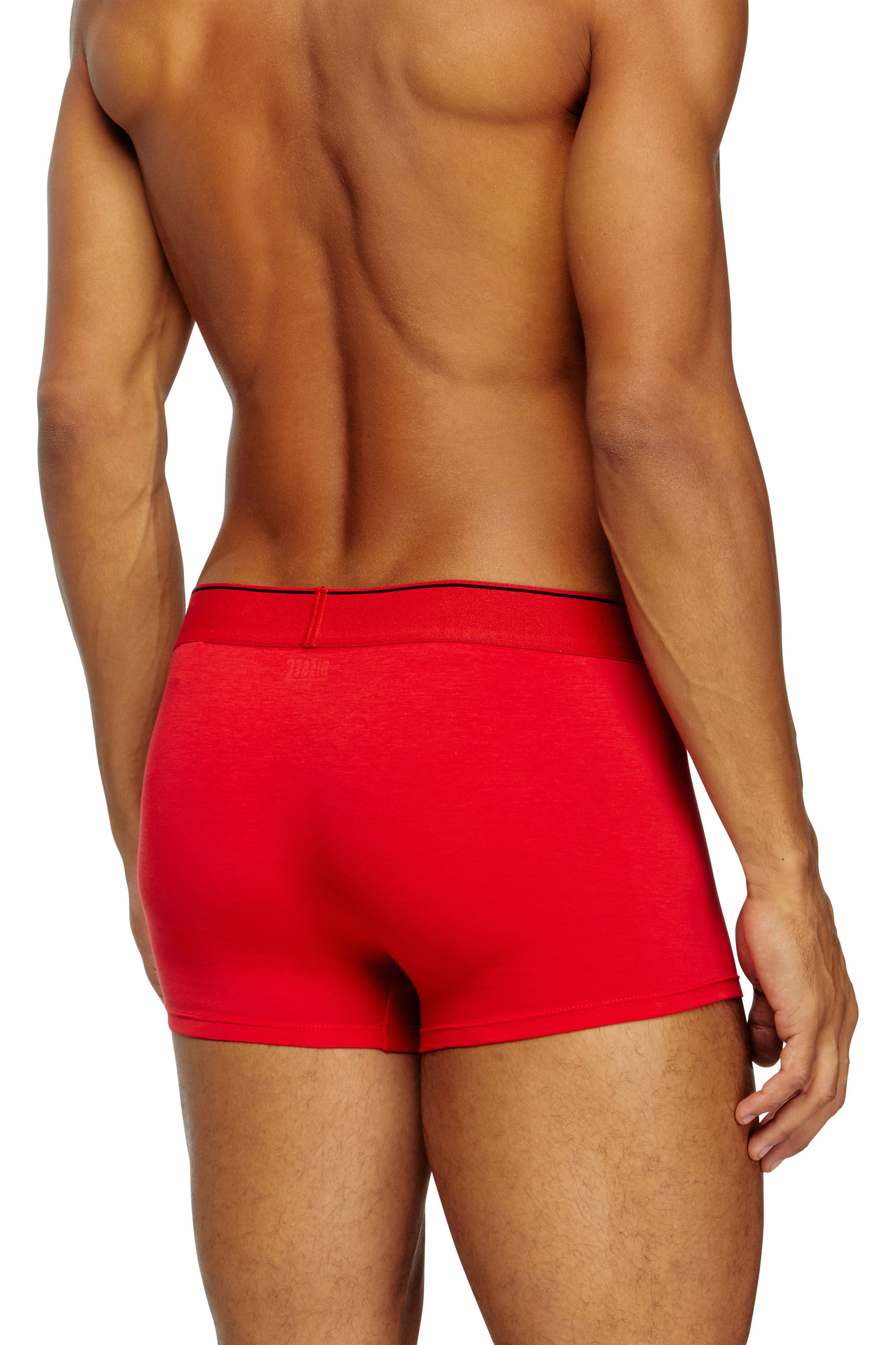 Diesel - UMBX-DAMIENTHREEPACK, Paquete de tres bóxers ajustados lisos Hombre in Multicolor - 4