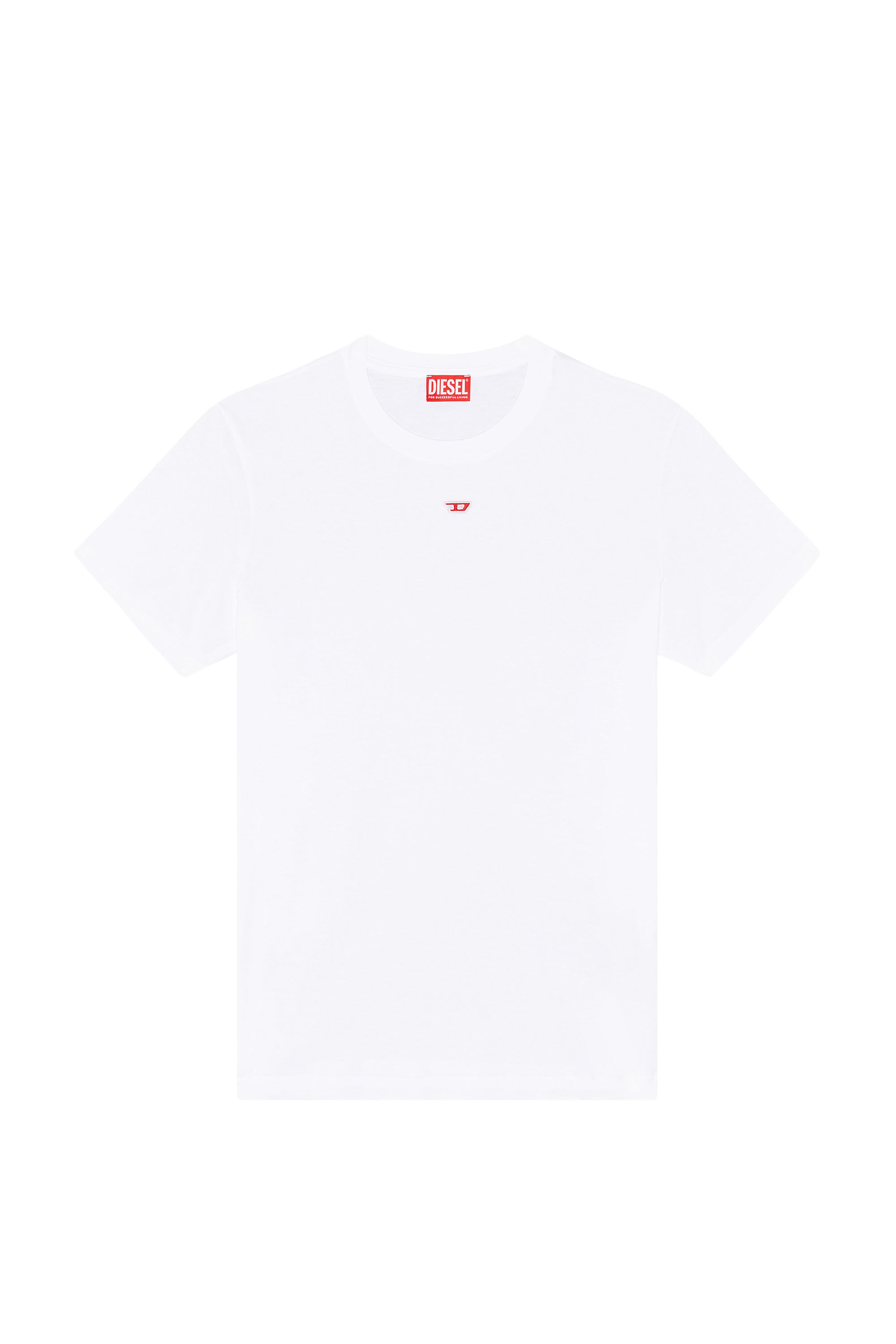 Diesel - T-DIEGOR-D, Camiseta con parche D Hombre in Blanco - 2