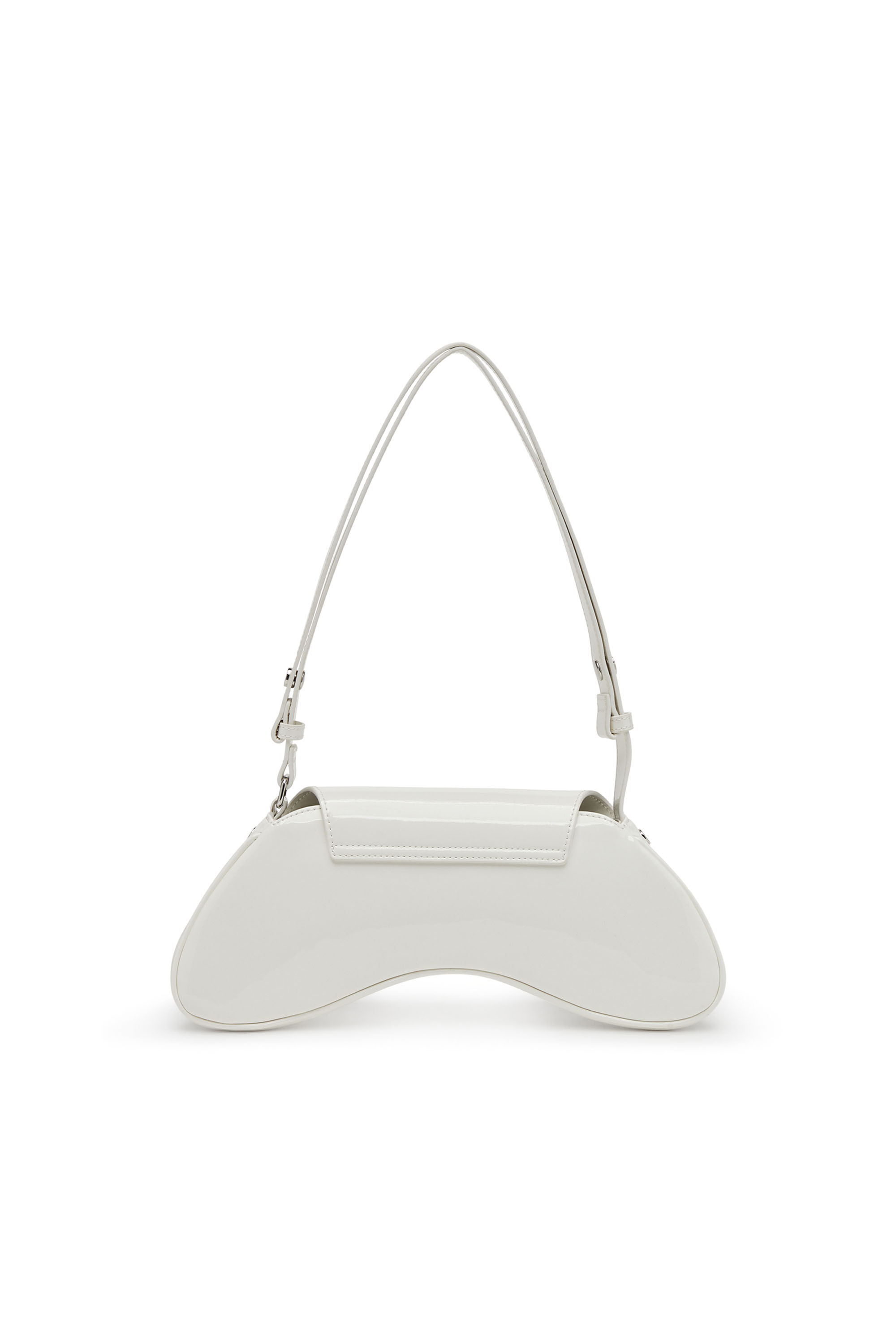 Diesel - PLAY CROSSBODY, Play-Bandolera brillante Mujer in Blanco - 3