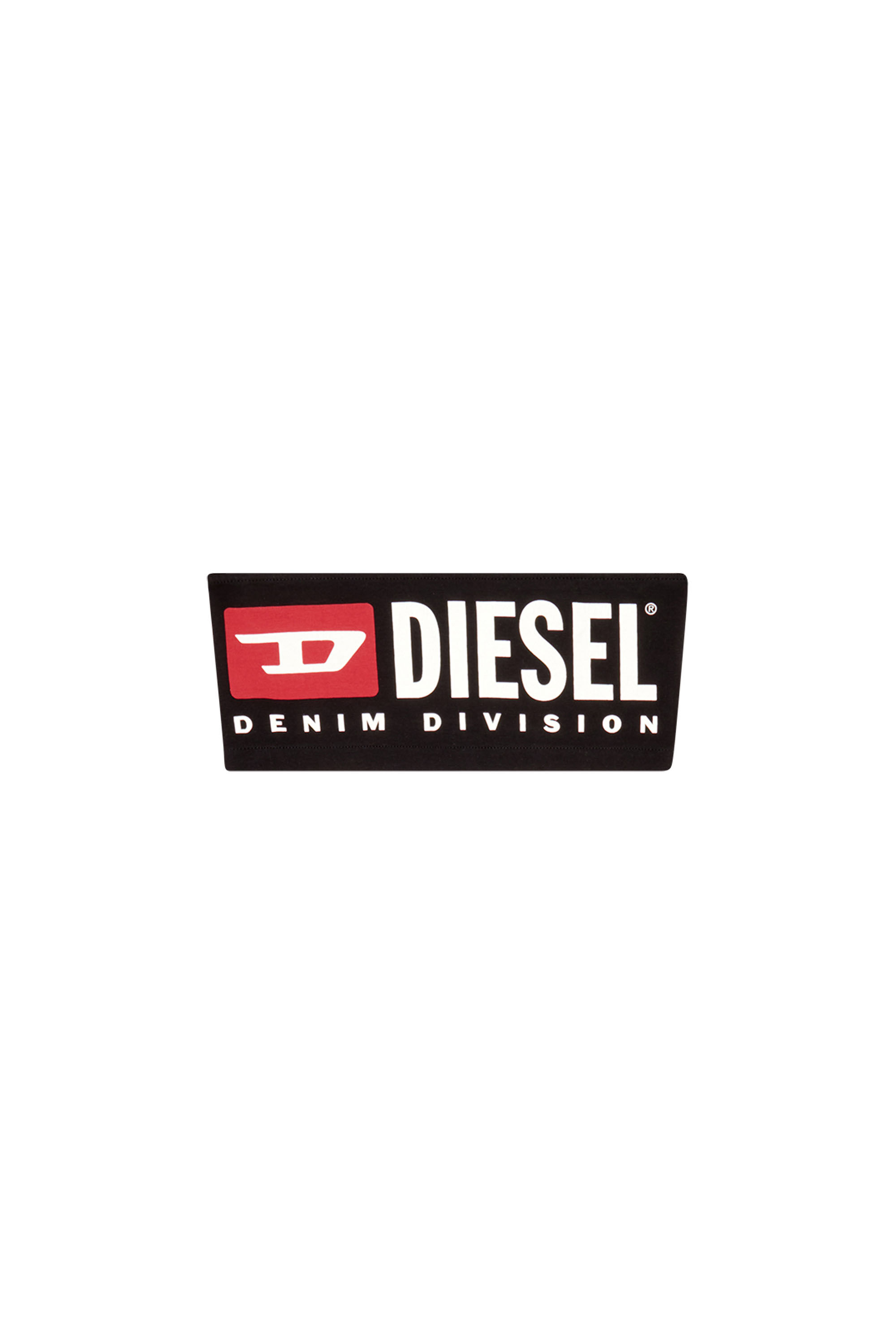 Diesel - UFSB-MELANIE, Pantalones cortos de pijama de tejido con efecto denim Mujer in Negro - 2