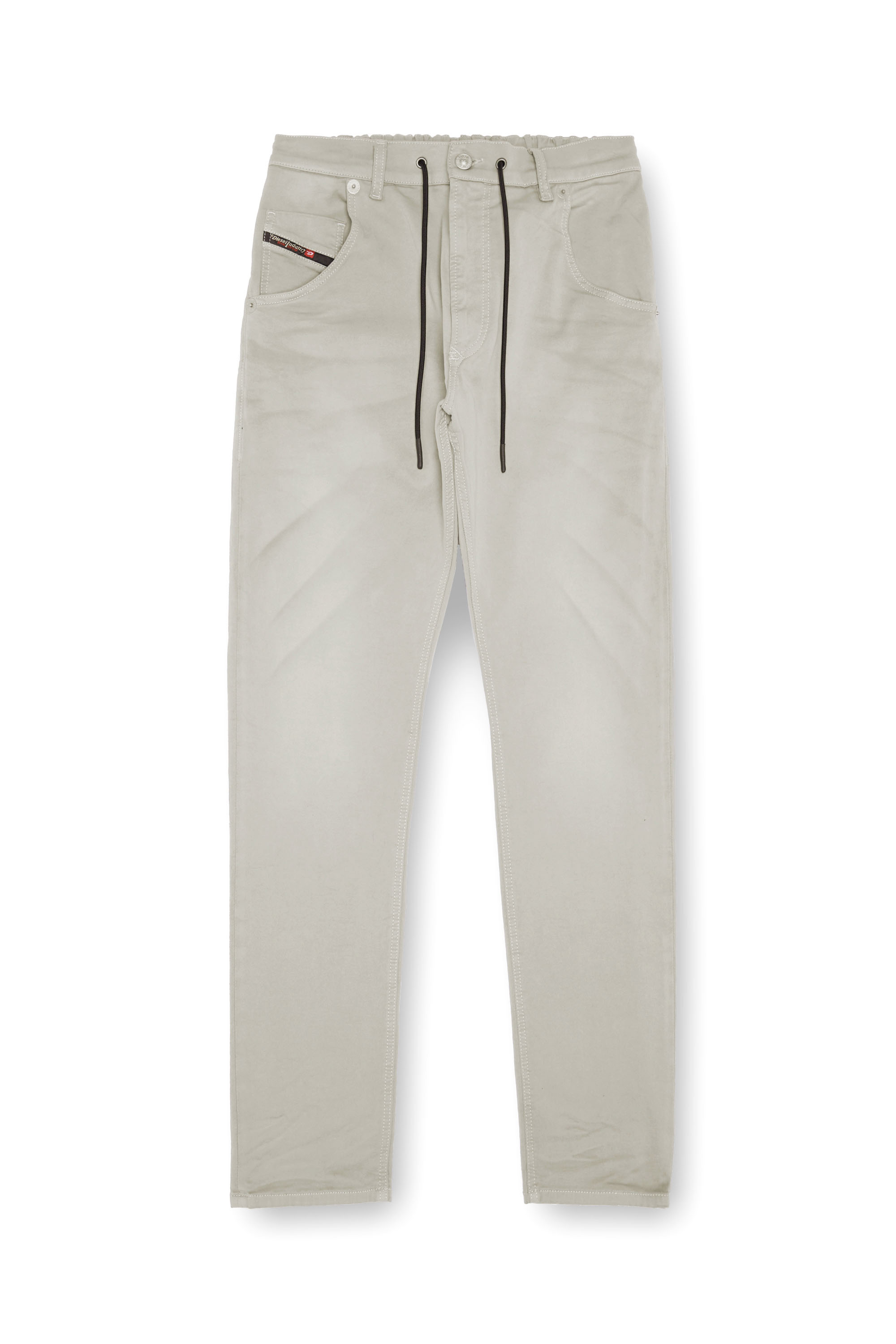 Diesel - Regular 2032 D-Krooley Joggjeans® 0670M Hombre, Gris Claro - 3