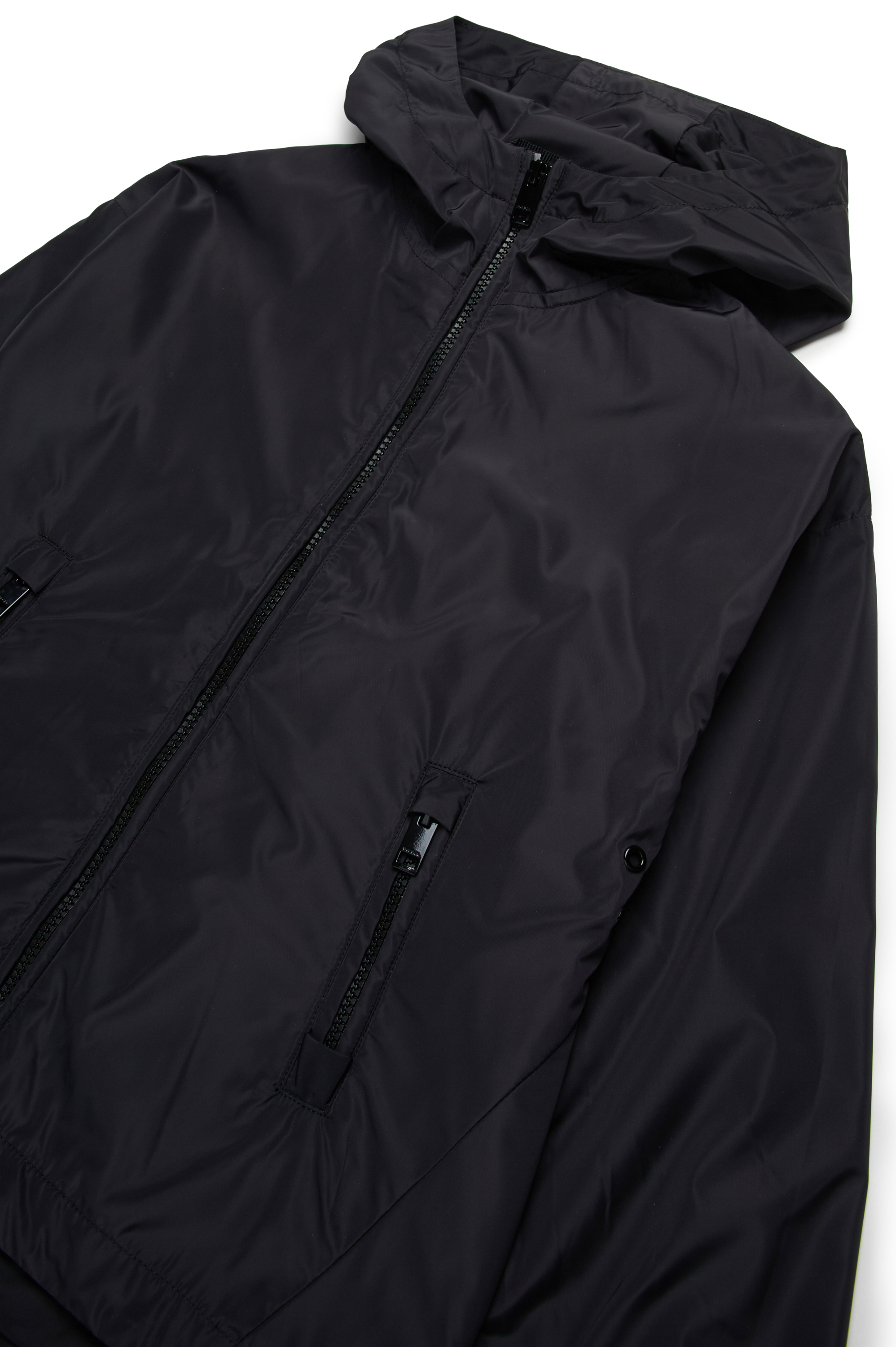 Diesel - JCLOG, Anorak con estampado Oval D mega Hombre in Negro - 3