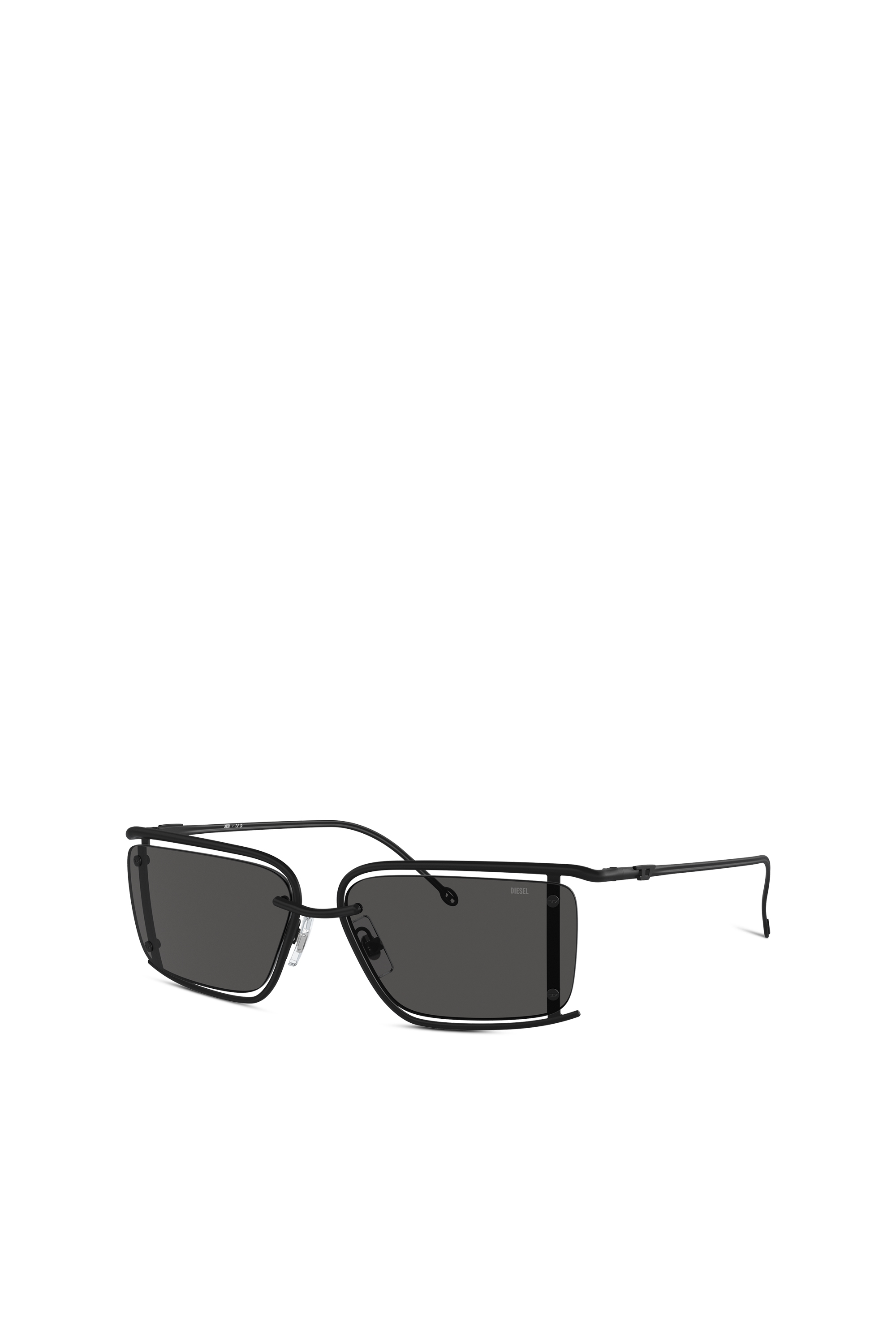 Diesel - 0DL1002, Gafas rectangulares Unisex in Negro - 1