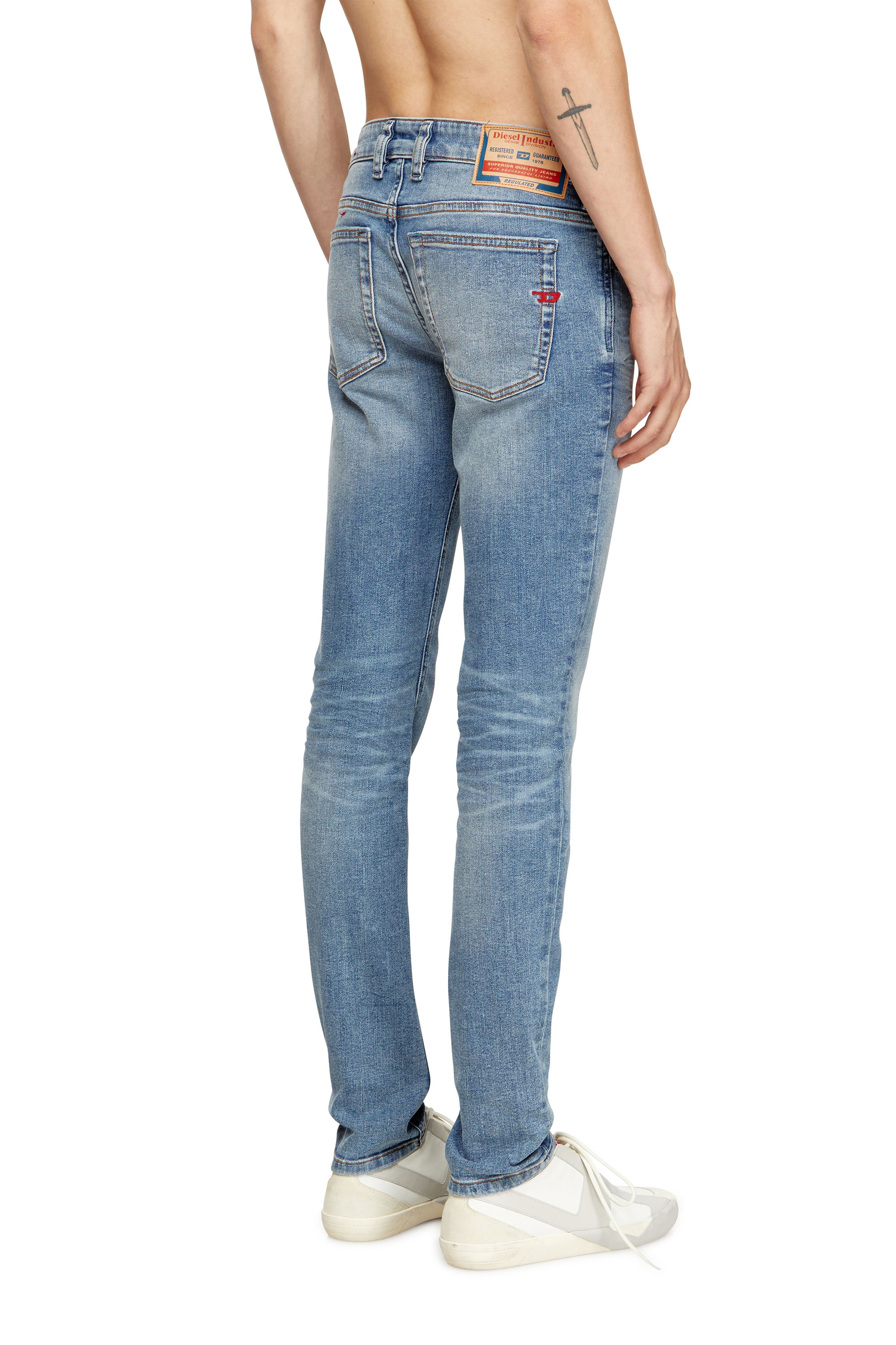 Diesel - Skinny Jeans 1979 Sleenker 0DBDQ Hombre, Azul Claro - 4