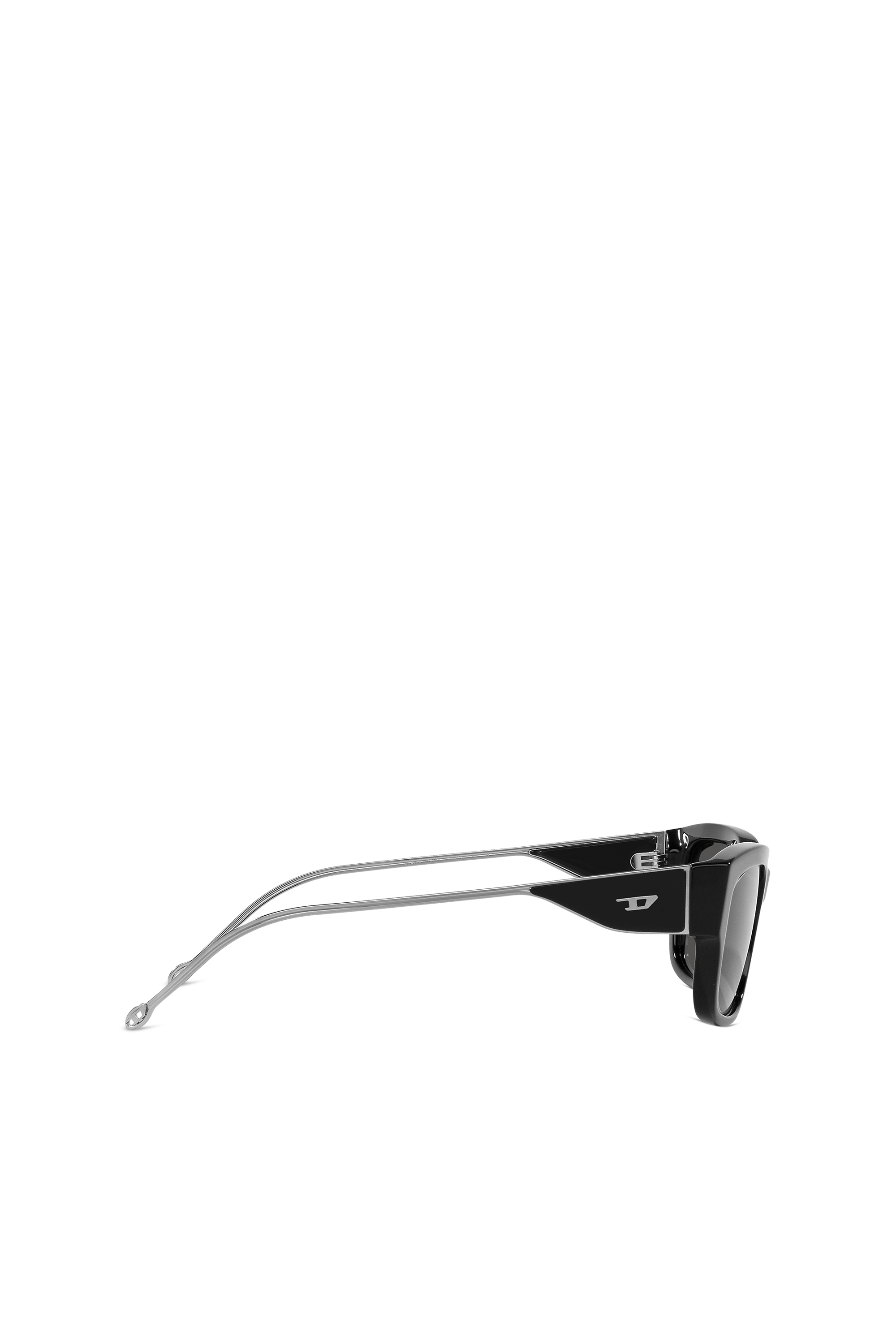 Diesel - 0DL2002 SIZE 56, Gafas rectangulares Unisex in Negro - 3